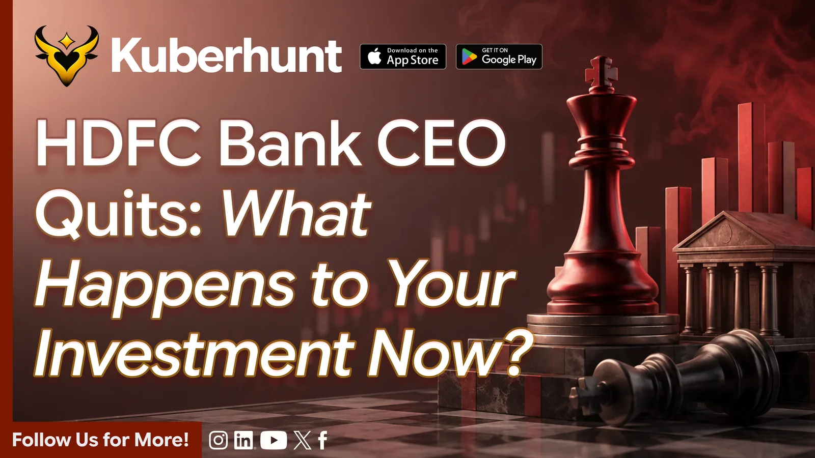 HDFC Bank CEO Steps Down — What It Means for Investors