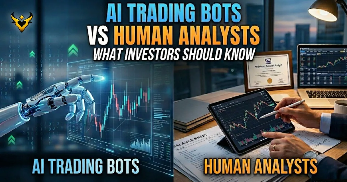 AI Trading Bots vs Human Analysts — Who Should You Trust With Your Money?