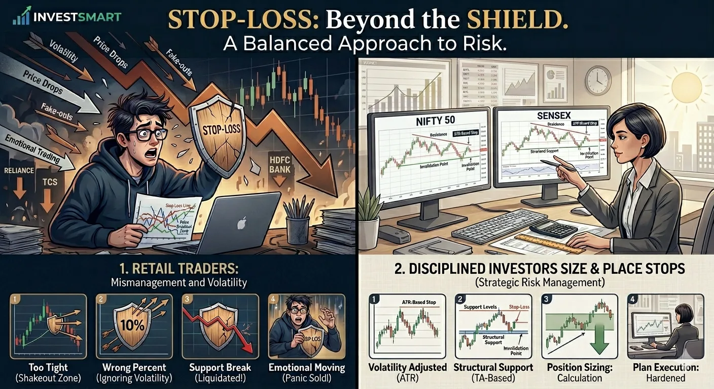 What Is a Stop-Loss, Really? The One Risk Tool Most Indian Retail Traders Use Wrong