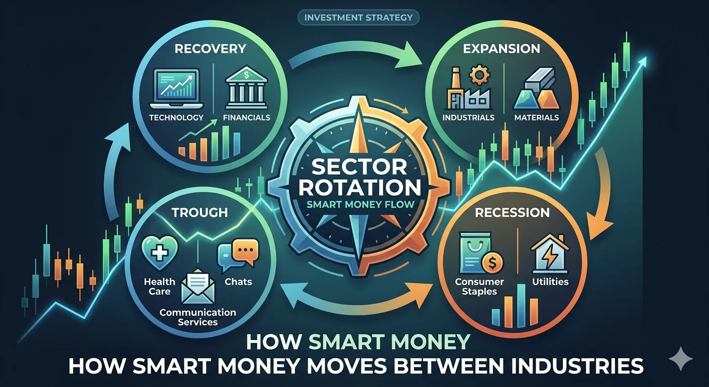 Sector Rotation Explained: How Smart Money Moves Between Industries