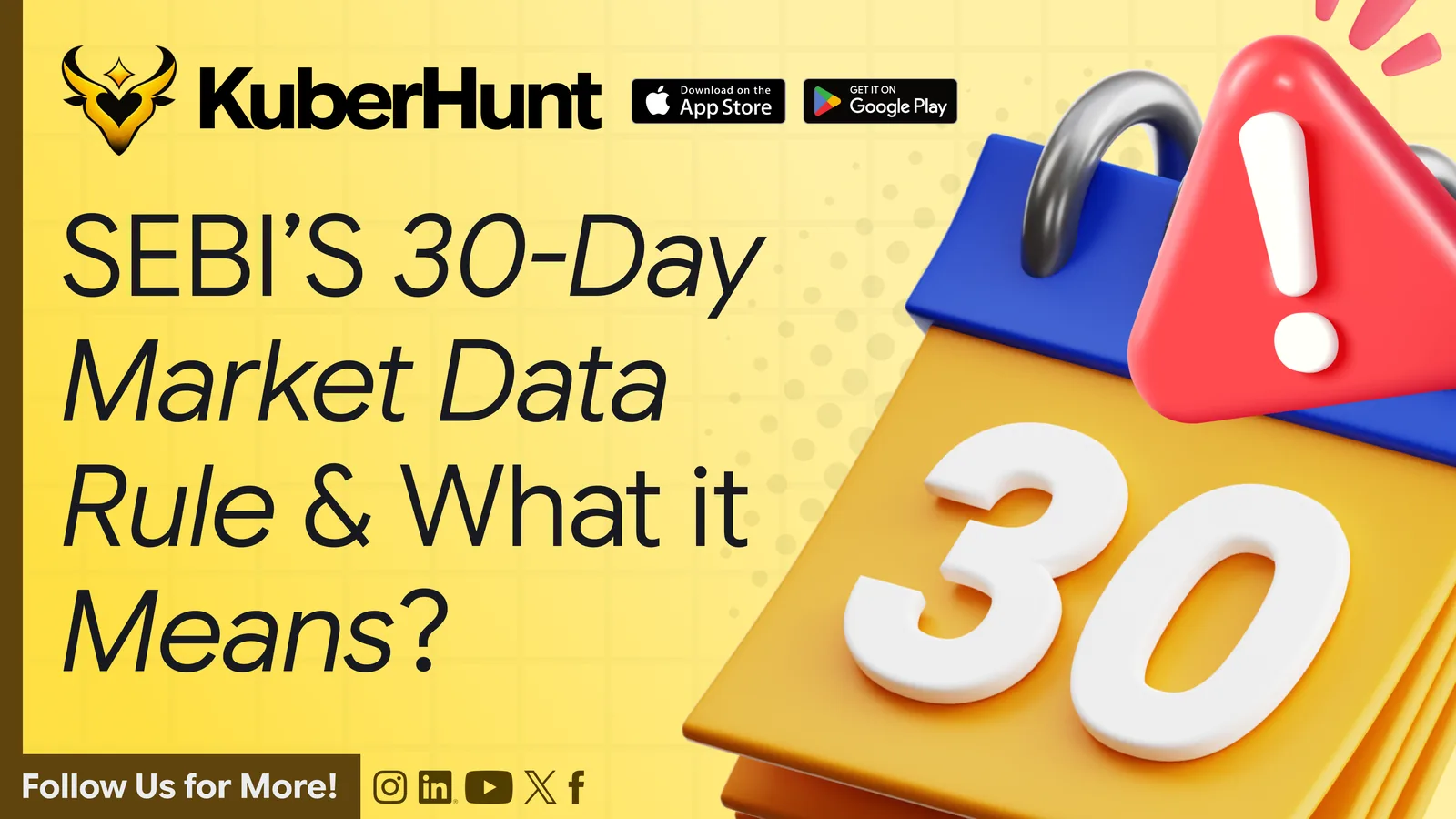 SEBI's 30-Day Market Data Rule: What It Means for Financial Educators and Finfluencers in 2026