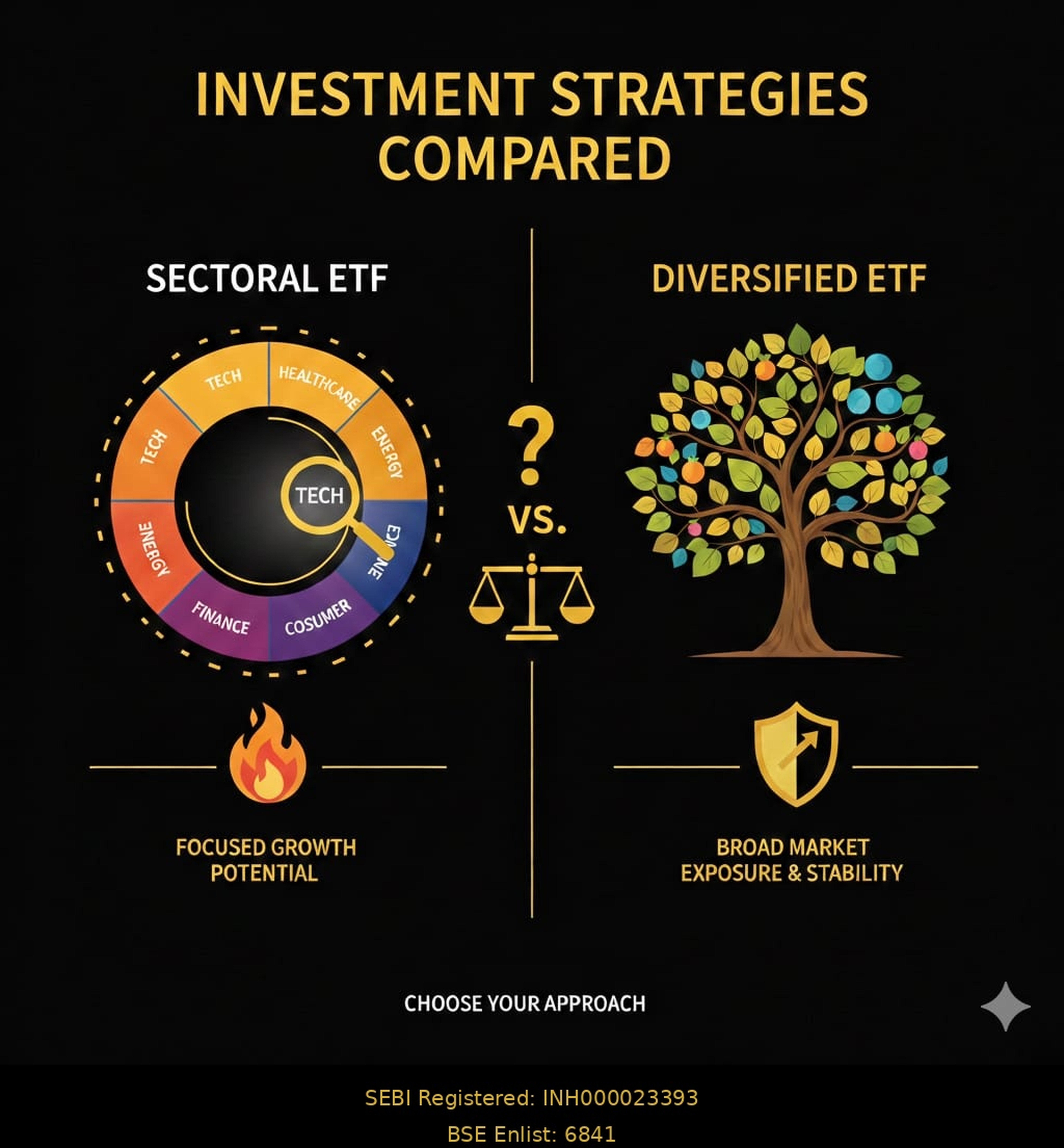 Sectoral ETF vs Diversified ETF